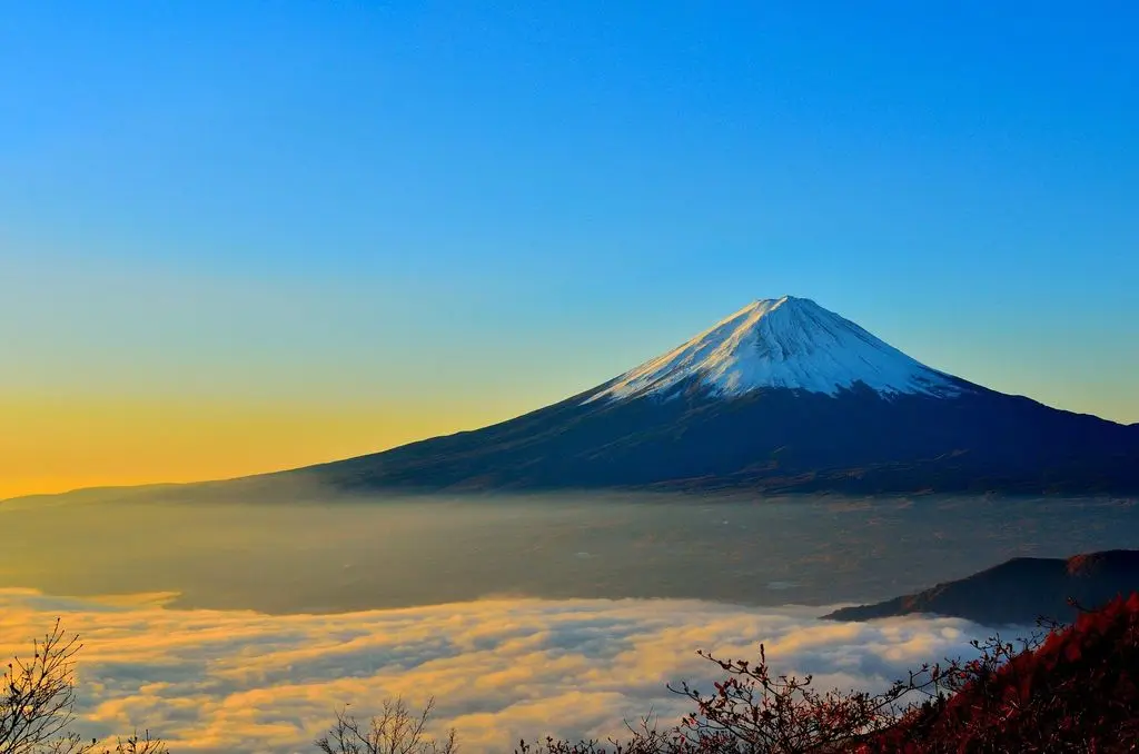 Orient readers on the Japan destination breadth GoWithGuide lists on its homepage, using real merchant imagery