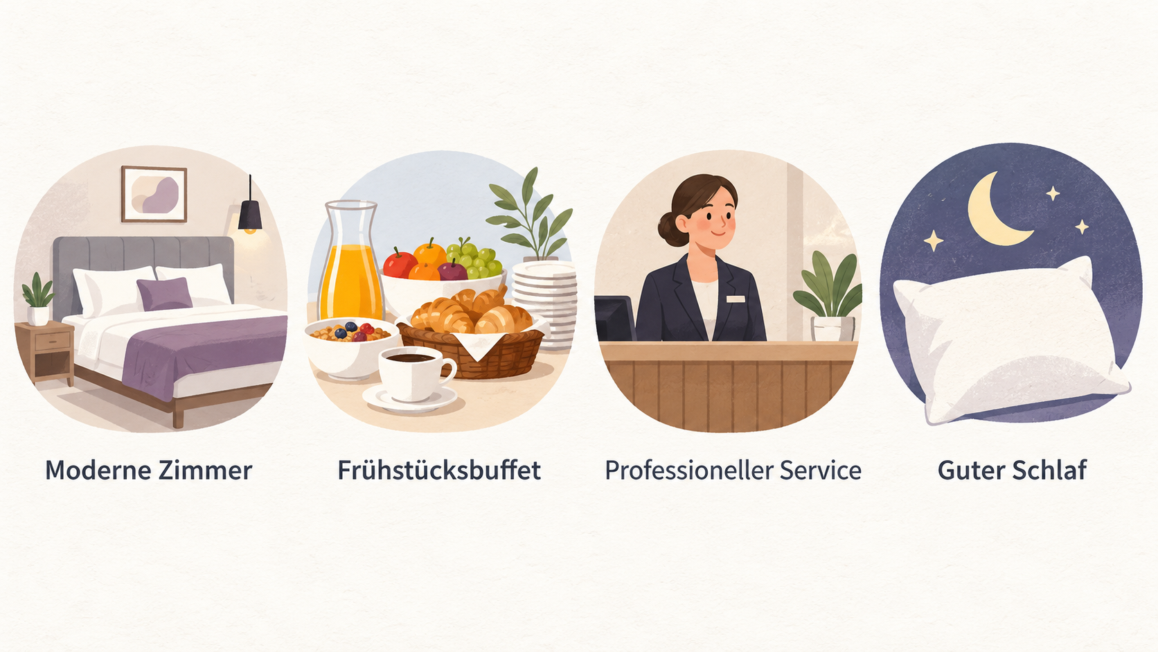 Führt in die im Artikel genannten Themen Zimmer, Frühstück, Buchung und Familienzimmer ein, ohne ein einheitliches Angebot oder ein unabhängiges Testergebnis zu behaupten.